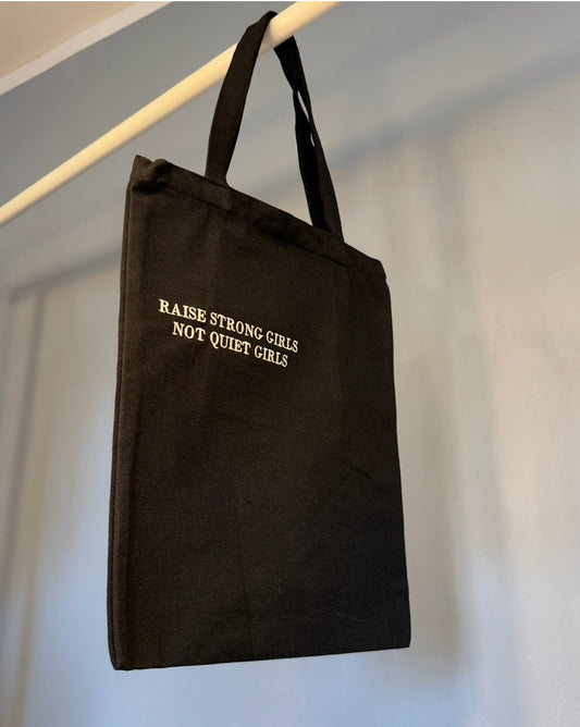 Schwarze Everyday Tote