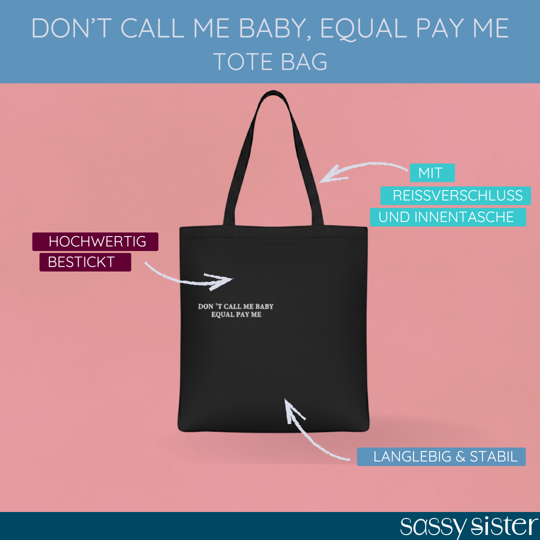 Schwarze Everyday Tote