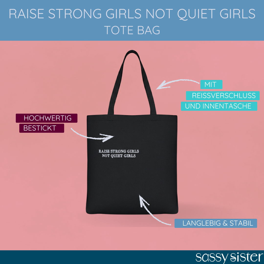 Schwarze Everyday Tote